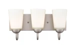 Ml Lighting Ivey Lake 3 Bath VANITY-8 Inches Tall & 16 Wide-satin. Fixed Price $56.99.