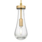Innovations Lighting 451-1P-G451-4SDY Owego 11" Tall Mini Pendant Brass. Fixed Price $221.76.