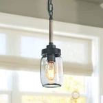 Mason Jar Lights, Farmhouse Mini Chandelier For Kitchen Island Metal Finish,. Fixed Price $96.99.