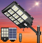 Gefolly SL-3600W Commercial Solar Street Light Dusk To Dawn Lamp For Parking Lot. Fixed Price $162.00.