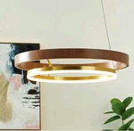 50% Off ! Origin 21 Led 1-LIGHT 30" Chandelier Brushed Gold/warm Walnut Finish. Fixed Price $175.00.