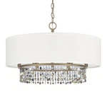 Capital Lighting 4216-544 Gold Harper 6-LIGHT Full Sized Drum Pendant. Fixed Price $998.00.