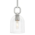 Innovations Lighting 485-1S-G487-6CL Hudson 6"W Mini Pendant Nickel. Fixed Price $341.00.