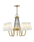 Heritage Brass Led Chandelier From The Aston Collection. Fixed Price $949.00.