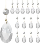15 Pcs Clear Teardrop Crystal Chandelier, Pendant For Light Lamp & Windo. Fixed Price $17.85.