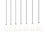 Z-lite 3043P6-7L Farrell Light 54"W Linear Chandelier Black. Fixed Price $962.20.