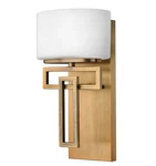 Nos Hinkley Lanza Light Bath Vanity Wall Sconce #5100BR Dimmable #b. Fixed Price $99.00.