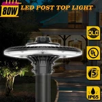 80W Led Post Light Dusk Dawn Outdoor Top Circular Area Pole Garden. Fixed Price $120.67.
