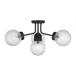 Savoy House 6-3364-4 Coral Light 27"W Semi-flush Ceiling Black. Fixed Price $270.40.