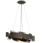 Kichler 42993LED Moderne Light 34.25"W 1 Tier Abstract - Bronze. Fixed Price $1271.99.