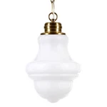 Henn&hart 9" Brass Metal/glass Pendant. Fixed Price $109.99.