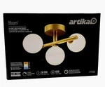 Artika Bloom 13 In. 15 Watt Modern Gold Led Cct Flush Mount Ceiling Light. Fixed Price $70.95.