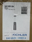 Kichler 44169BK Linara Single Light 6" Wide Mini Pendant - Black *read*. Fixed Price $129.99.