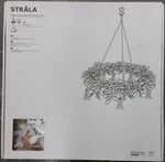 Ikea Strala Hanging Wreath Light Round Chandelier Pendant Lamp Garland Glansa. Fixed Price $72.98.