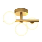 Artika Bloom 13 In. 15 Watt Modern Gold Integrated Led Cct Flush Mount Ceiling. Fixed Price $53.99.
