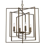 Trans Globe Lighting 10596 Capitan 4 26"W Taper Candle - Gold. Fixed Price $431.30.