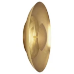 Robert Abbey Brut Flushmount Michael Berman 18"W Led - Brass. Fixed Price $679.20.