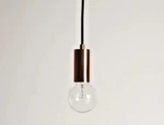 3 Metro Copper Pendant Lights New. Fixed Price $22.00.