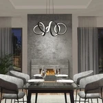Artika Swirl Ribbon Integrated Led Pendant Light. Fixed Price $139.00.