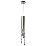 Plc Lighting Mini Pendant Trento Collection 81741 Pc Crystals - New. Fixed Price $67.00.