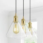 Kiawah Island 30.5" 3-LIGHT Metal/glass Contemporary Modern Led Pendant,.... Fixed Price $105.61.