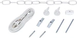 Aspen Creative White 21033 Swag Light, 12 Ft Chain,. Fixed Price $41.10.