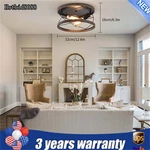 Retro Chandelier Wired Ceiling Lamp Mount Light Fixture W/ 2* E26 Bulbs. Fixed Price $36.87.
