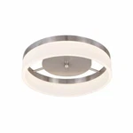 Hdc 20747-001 13.75" 21-WATT Brushed Nickel Integrated Led Ceiling Flush Mount. Fixed Price $93.95.