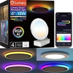 30%OFF Lumary Rgbai Smart Recessed Led Lighting 6 Inch With Night Ring, 4PACK. Fixed Price $189.99.