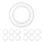 Parmida (12 Pack) 5/6 Inch Dimmable Led Disk Light Surface Flush Mount 15W, U.... Fixed Price $84.12.