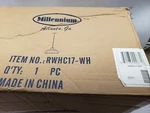 Millennium Lighting Rlm Single 17" Wide Pendant RWHC17-WH. Fixed Price $79.99.