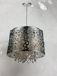 Cwi Lighting Bubbles 4 Drum Shade Mini Pendant With Chrome Finish Fom. Fixed Price $45.00.