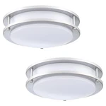 11 Inch Led Ceiling Light Fixture, 2700K/3000K/3500K/4000K/5000K Adjustable, .... Fixed Price $59.62.