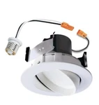 Halo 4 In. Selectable Cct 2700K-5000K Integrated Led Recessed Adjustable Gimbal. Fixed Price $29.99.
