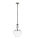 Kichler 42141NICS Everly Pendant Light Brushed Nickel Clear Seeded Glass. Fixed Price $55.00.