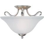 Maxim Lighting 10120FTSN Basix Semi-flush Mount Satin Nickel. Fixed Price $54.66.