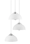 Globe Electric 61094 Tribeca 3 Light 16"W Multi Pendant - Chrome. Fixed Price $80.00.