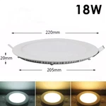 Recessed Led Panel Lights Lighting 3W 6W 9W 12W 18W 24W Ceiling Lamps Fixtures. Fixed Price $182.99.