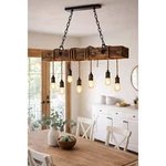 Rustic Farmhouse Wood Beam Chandelier 6 Light Edison Pendant 30.75" New. Fixed Price $103.99.