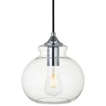 Elegant Lighting LD2245 Destry 8"W Mini Pendant - Chrome. Fixed Price $80.00.