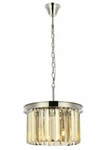 Chandelier Golden Teak Crystal Kitchen Island Dining Room 3 Light Fixture 16". Fixed Price $443.13.