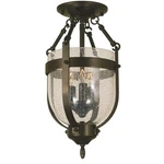 Framburg Hannover 3 Light Flush/semi-flush Mount, Brushed Nickel 1010BN. Fixed Price $422.00.