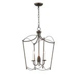 Maxim Lighting Plumette 3-LIGHT Pendant, Chestnut Bronze 12163CHB. Fixed Price $200.00.