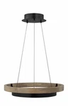 Tech Lighting Grace Led Chandelier 24 By Visual Comfort Modern Black/ Oak Wood. Fixed Price $999.95.