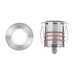 Used Wac Lighting 2021-27SS 4W Beveled Top Inground Indicator. Fixed Price $185.26.
