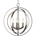 Thomasville Lighting Equinox 4-LIGHT Foyer Burnished Silver P3827-126. Fixed Price $279.99.