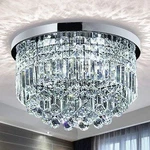 Saint Mossi Modern K9 Crystal Raindrop Chandelier Lighting Flush Mount Led Ceili. Fixed Price $184.11.