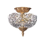 Crystorama 2 Light Olde Brass Cast Ceiling Mount Iii 66-CT-OB. Fixed Price $248.00.