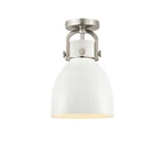 Innovations Lighting 410-1F-15-8 Newton Bell Flush Nickel. Fixed Price $266.20.