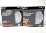 2 Pk Commercial Electric Slim Baffle 6" Adjustable Cct Led Recessed Light 91479. Fixed Price $17.14.